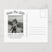 Yellowstone Bruiloft Save the Date Briefkaart (Achterkant)