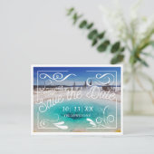 Yellowstone Bruiloft Save the Date Briefkaart (Staand voorkant)