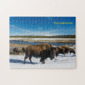 Yellowstone Buffalo Game Puzzle Legpuzzel (Horizontaal)