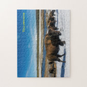 Yellowstone Buffalo Game Puzzle Legpuzzel (Verticaal)
