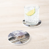 Yellowstone Buffalo in het Onderzetter van de wint (Zijkant)