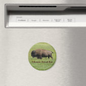 Yellowstone Buffalo Magnet (Insitu (Vaatwasser))