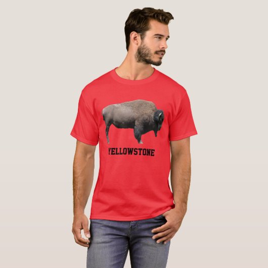 Yellowstone Buffalo T-shirt (Voorkant volledig)