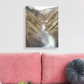 Yellowstone Canvas Afdruk (Insitu (Woonkamer))