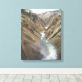 Yellowstone Canvas Afdruk (Insitu (Houten vloer))