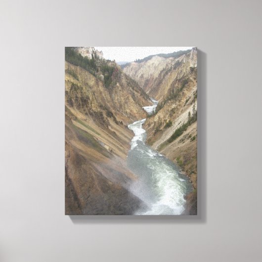 Yellowstone Canvas Afdruk (Voorkant)