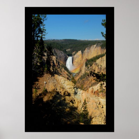 Yellowstone Canyon Herfst Poster (Voorkant)