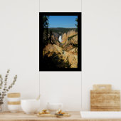 Yellowstone Canyon Herfst Poster (Keuken)