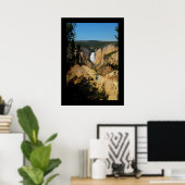 Yellowstone Canyon Herfst Poster (Thuiskantoor)