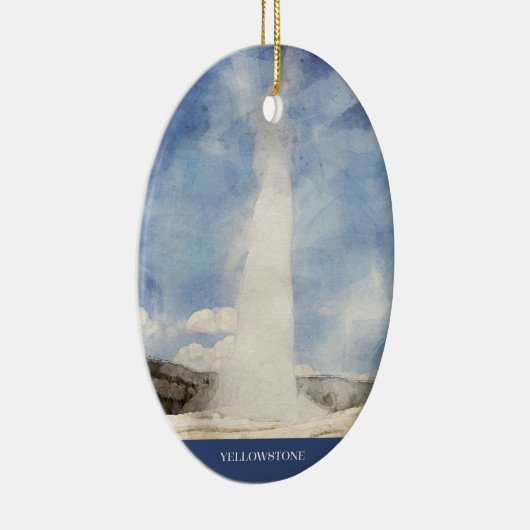 Yellowstone Christmas Tree Ornament (Rechts)