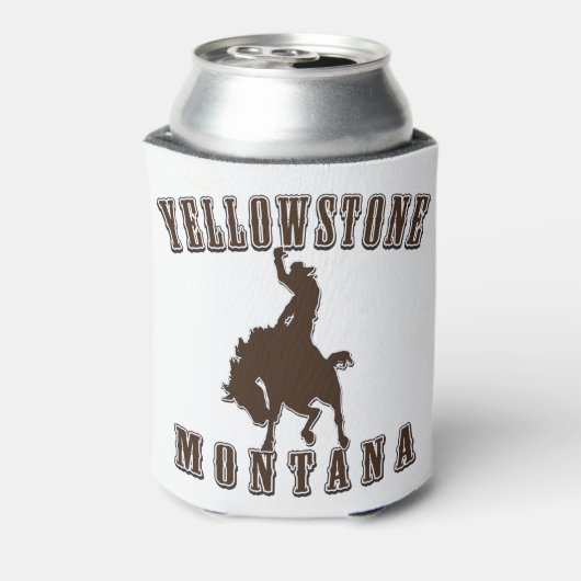 Yellowstone-Cowboy Blikjeskoeler (Blikje Achterkant)