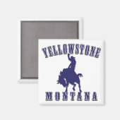 Yellowstone-Cowboy-Blue Magneet (Voorkant / Achterkant)