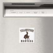 Yellowstone-Cowboy Magneet (Insitu (Vaatwasser))
