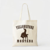 Yellowstone-Cowboy Tote Bag (Voorkant)