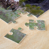 Yellowstone - Curieuze Coyote - 20x20 - 676 pcs. Legpuzzel (Zijkant)