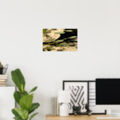 Yellowstone Cutthroat Forel School Poster (Thuiskantoor)
