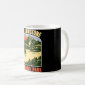 Yellowstone � de geest van de bergen koffiemok (Voorkant rechts)