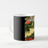 Yellowstone � de geest van de bergen koffiemok (Voorkant links)