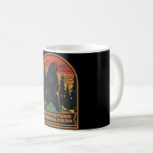 Yellowstone � de geest van de bergen koffiemok (Voorkant rechts)