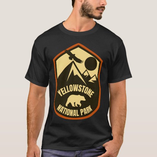 Yellowstone � de geest van de bergen t-shirt (Voorkant)