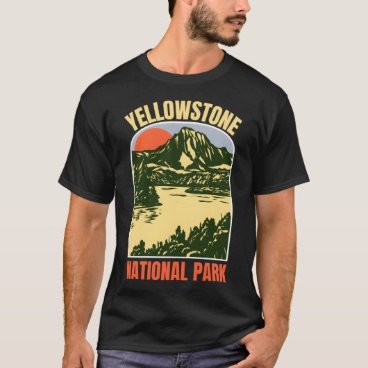 Yellowstone � de geest van de bergen t-shirt (Voorkant)