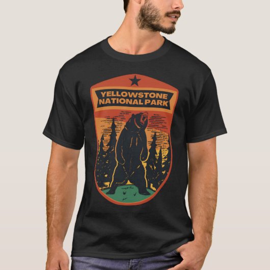Yellowstone � de geest van de bergen t-shirt (Voorkant)