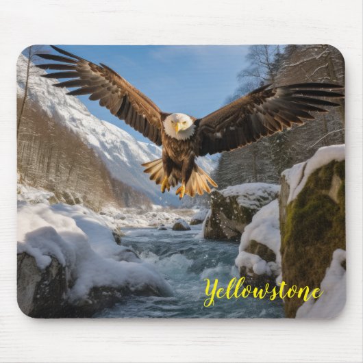 Yellowstone Eagle Muismat (Voorkant)