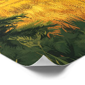 Yellowstone: een retro-reis poster (Hoek)