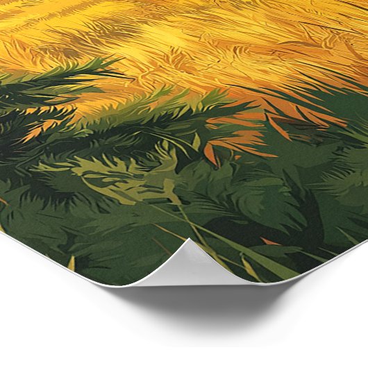 Yellowstone: een retro-reis poster (Hoek)