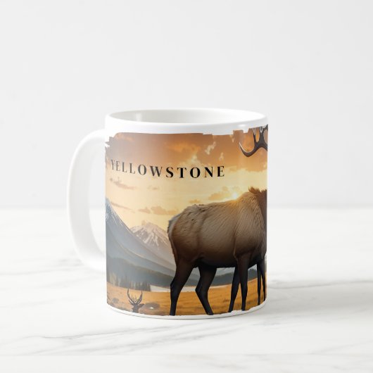 Yellowstone Elk Mok (Voorkant links)