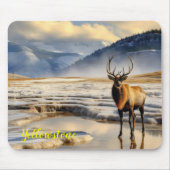 Yellowstone Elk-Muismat Muismat (Voorkant)
