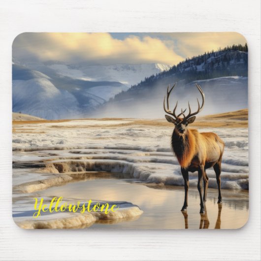 Yellowstone Elk-Muismat Muismat (Voorkant)
