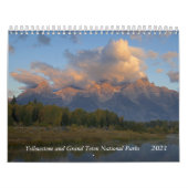 Yellowstone en Tetons Kalender (Hoes)