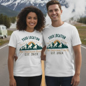 Yellowstone Familiereis T-shirt | Aangepaste Vakan