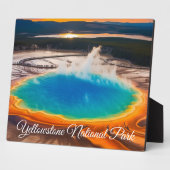 Yellowstone fotoplaat (Zijkant)