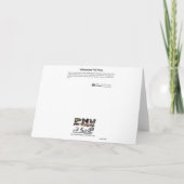 Yellowstone Full Moon Hartelijk dank Bedankkaart (Achterkant)