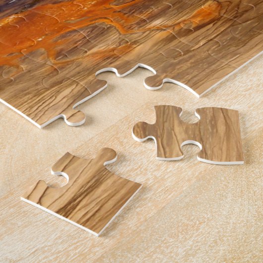 Yellowstone Game Puzzle Legpuzzel (Zijkant)