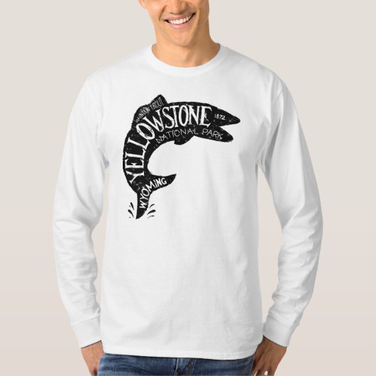 Yellowstone Gevist T-shirt (Voorkant)