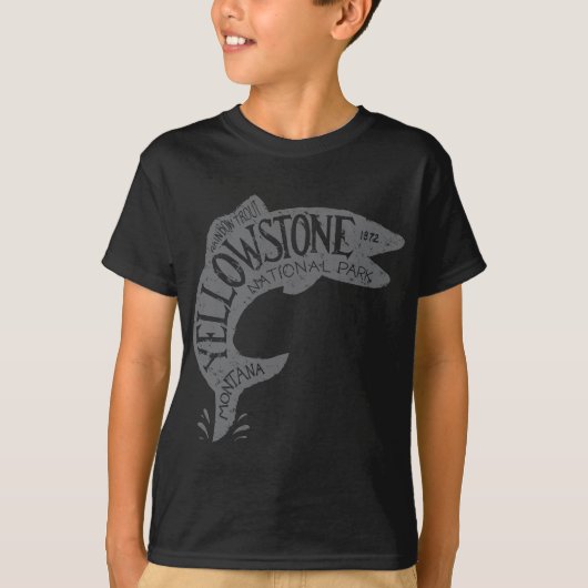 Yellowstone Gevist T-shirt (Voorkant)
