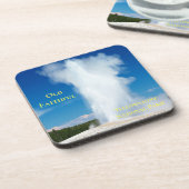 Yellowstone Geyser Coaster Set Bier Onderzetter (Linkerzijde)