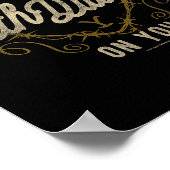 Yellowstone Go Beth On You Barbed Wire Heart Small Poster (Hoek)