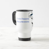 Yellowstone Gone Vist Travel Mug Reisbeker (Voorkant links)