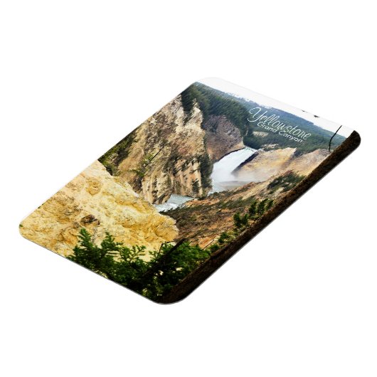 Yellowstone Grand Canyon magneet (Linkerzijde)