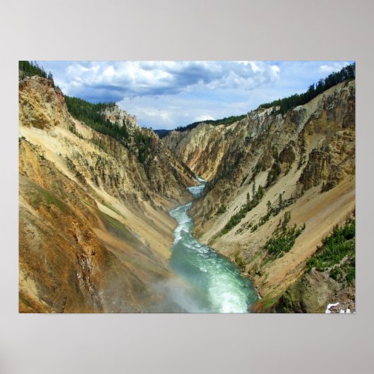 Yellowstone Grand Canyon Poster (Voorkant)