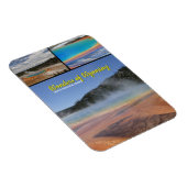 Yellowstone Grand Prismatic Spring Wyoming Magneet (Rechterzijde)