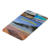 Yellowstone Grand Prismatic Spring Wyoming Magneet (Linkerzijde)