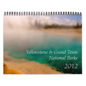 Yellowstone & Grand Teton National Parks 2012 Kalender (Hoes)