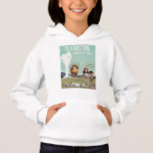 Yellowstone Grappige kinderen bizon buffel (Voorkant)