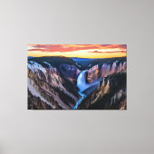 Yellowstone Herfsten Canvas Art Afdruk (Voorkant)