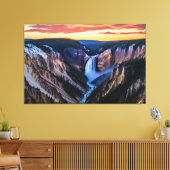Yellowstone Herfsten Canvas Art Afdruk (Insitu (Woonkamer))